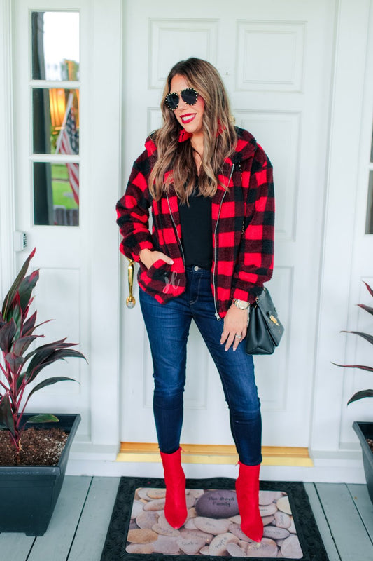 Rockefeller Buffalo Plaid Jacket