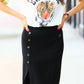 Raegan Ribbed Midi Skirt