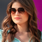 Golden Hour Aviator Sunglasses