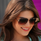 Hollywood Studded Aviator Sunglasses