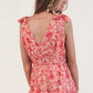 Sage Floral Ruffle Maxi Dress - Jess Lea Wholesale
