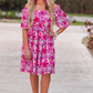 Sassy And Sweet Floral Dress