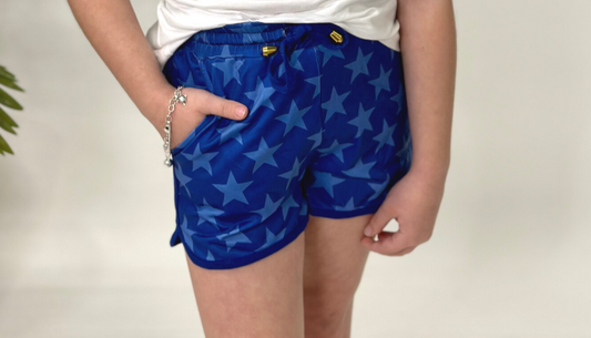 Kids All Star Drawstring Everyday Shorts - Jess Lea Wholesale