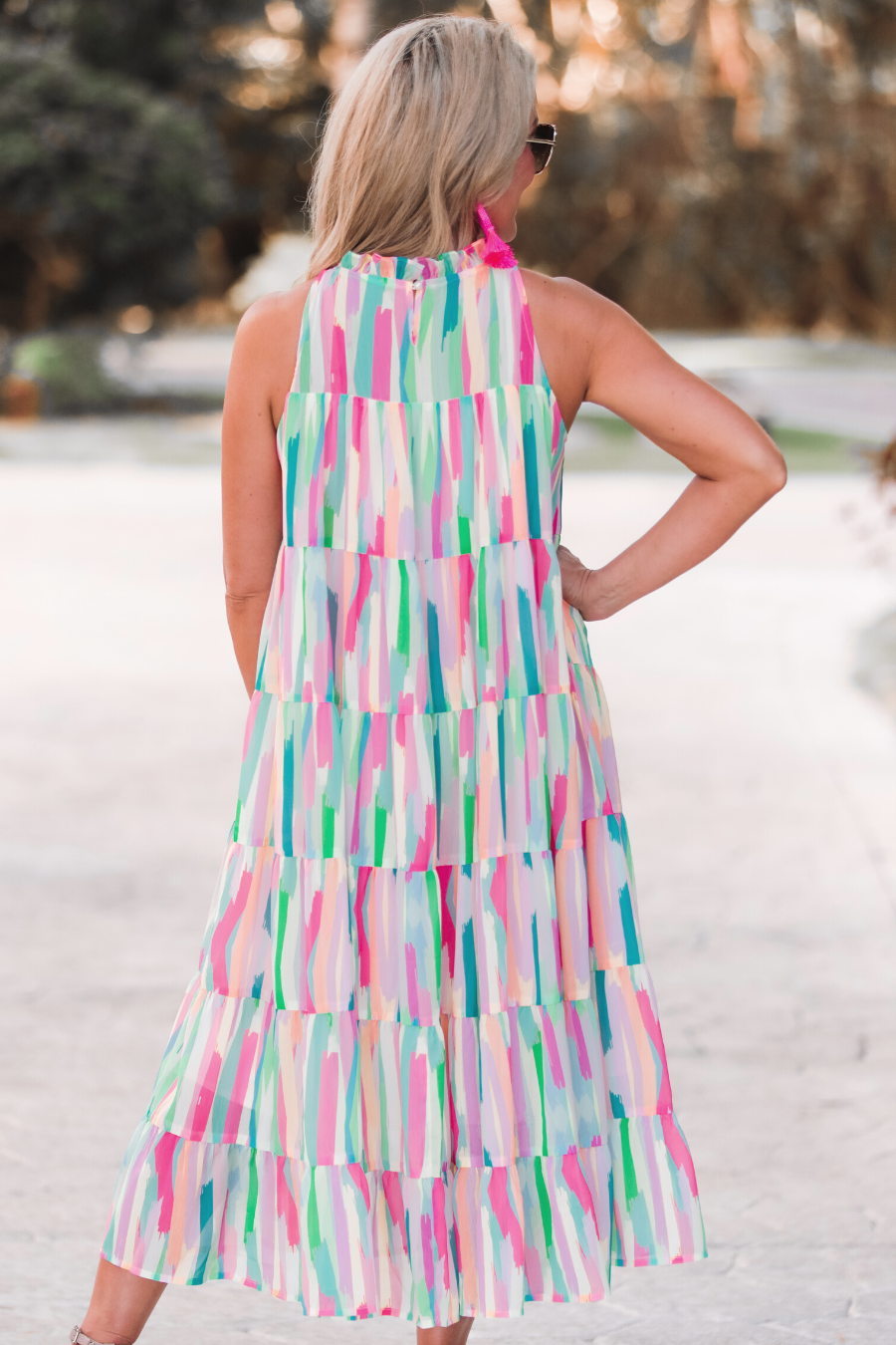 Watercolor Weekend Dress
