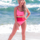 Summer Hotspot Color Block Swimsuit