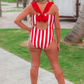 Adult Set Sail Striped Swimsuit
