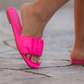 April Ruched Sandals - Jess Lea Wholesale