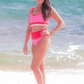 Summer Hotspot Color Block Swimsuit