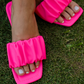 April Ruched Sandals - Jess Lea Wholesale