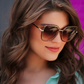 Manhattan Scalloped Framed Sunglasses