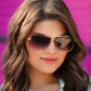 Hollywood Studded Aviator Sunglasses