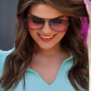 Hollywood Studded Aviator Sunglasses