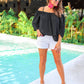 Charlotte Cold Shoulder Top