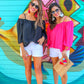 Charlotte Cold Shoulder Top