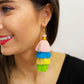 Sweet Sorbet Tassel Earrings