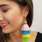 Sweet Sorbet Tassel Earrings