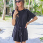 On The Run Ribbed Romper