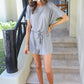 On The Run Ribbed Romper
