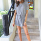 On The Run Ribbed Romper