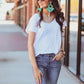 Jess Lea Basic Pocket Tee - Jess Lea Wholesale