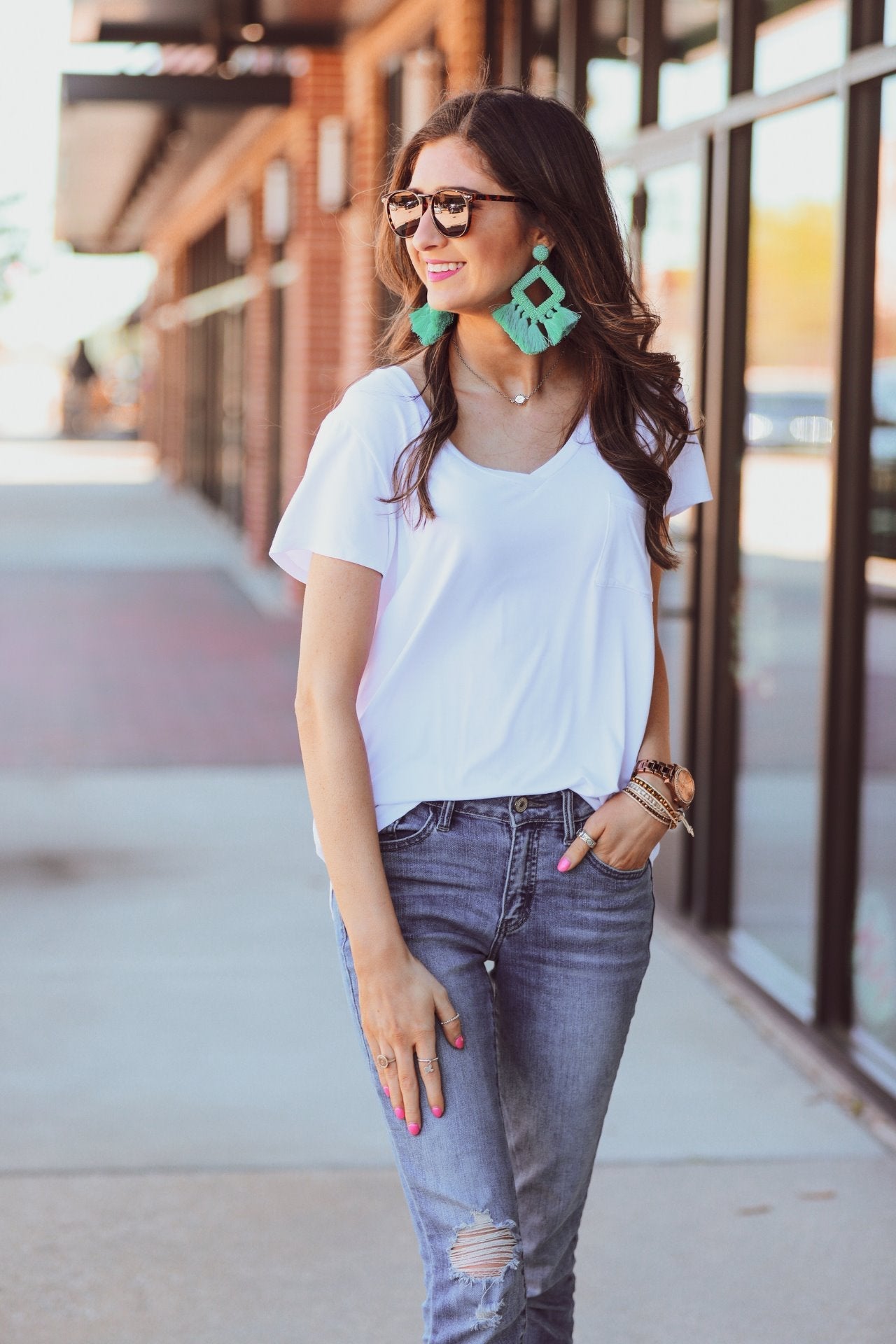 Jess Lea Basic Pocket Tee - Jess Lea Wholesale