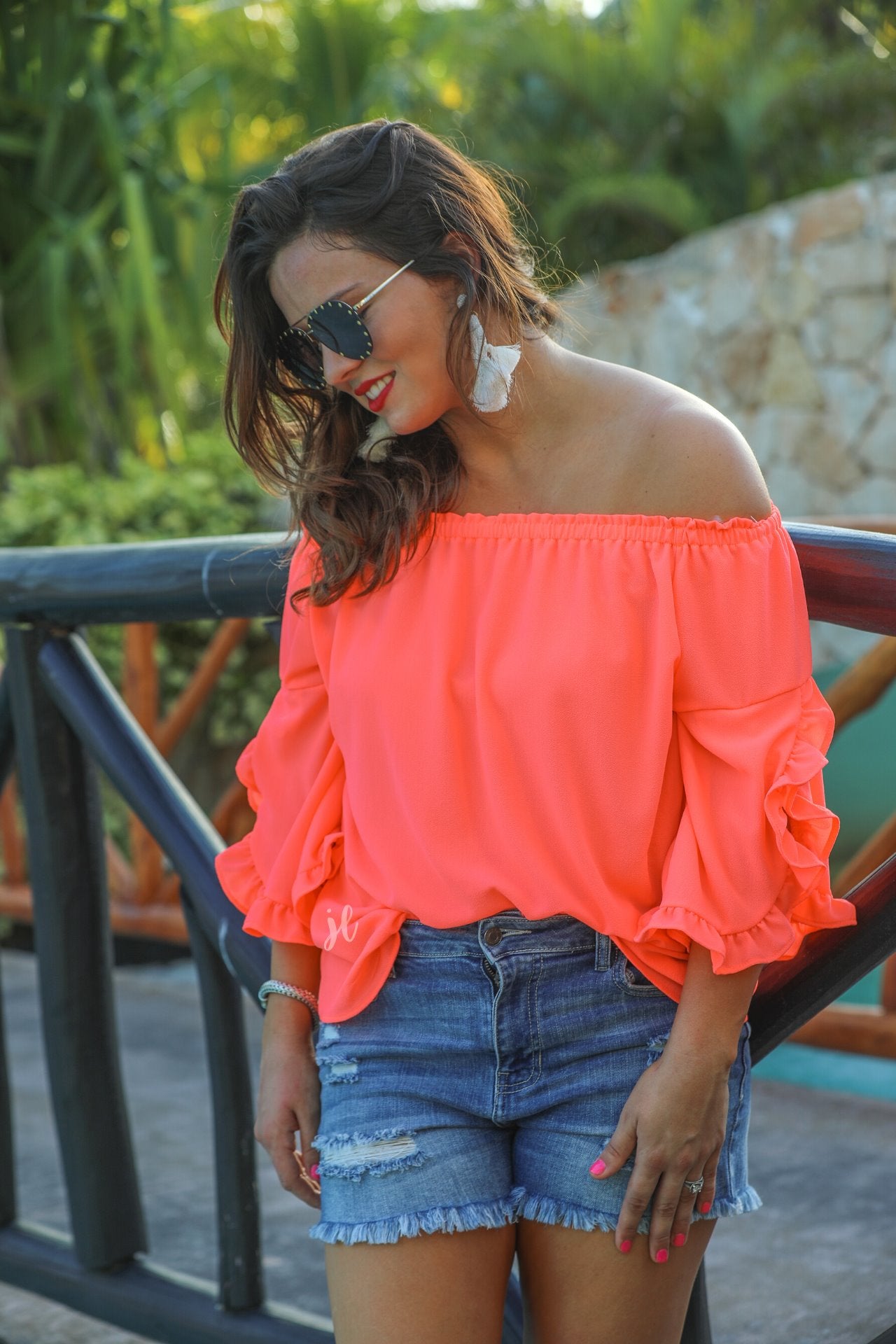 Aruba Off the Shoulder Top - Jess Lea Wholesale