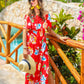 Riviera Romance Floral Maxi Dress