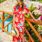Riviera Romance Floral Maxi Dress