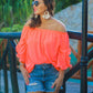Aruba Off the Shoulder Top - Jess Lea Wholesale