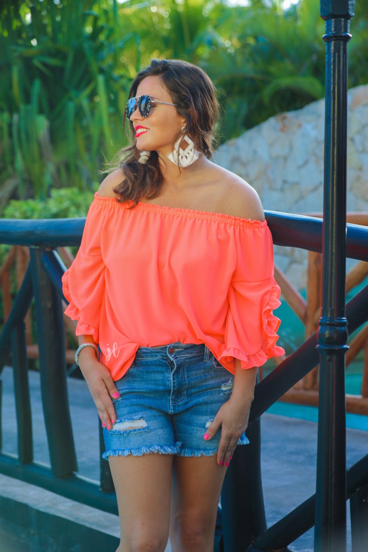 Aruba Off the Shoulder Top - Jess Lea Wholesale