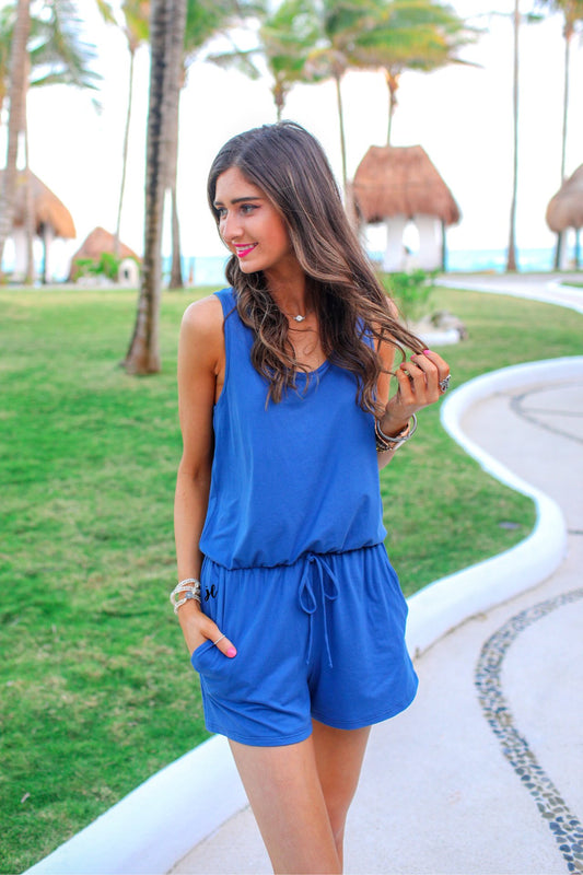 Paradise Cove Tank Romper