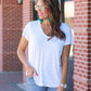 Jess Lea Basic Pocket Tee - Jess Lea Wholesale