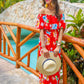 Riviera Romance Floral Maxi Dress