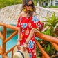 Riviera Romance Floral Maxi Dress