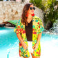 Walking On Sunshine Floral Kimono