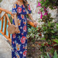 Riviera Romance Floral Maxi Dress