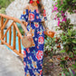 Riviera Romance Floral Maxi Dress