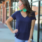 Jess Lea Basic Pocket Tee - Jess Lea Wholesale