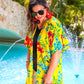 Walking On Sunshine Floral Kimono