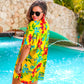 Walking On Sunshine Floral Kimono