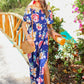 Riviera Romance Floral Maxi Dress