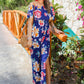 Riviera Romance Floral Maxi Dress