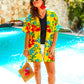 Walking On Sunshine Floral Kimono