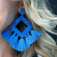 Ellie Fringe Drop Earrings