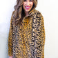 Leopard Goddess Faux Fur Pullover