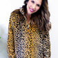 Leopard Goddess Faux Fur Pullover
