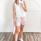 Attracting Attention Leopard Drawstring Everyday Shorts