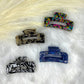 Acrylic Marble Claw Clip