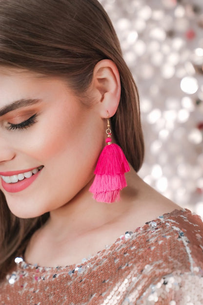 PS I Love You Tassel Earrings