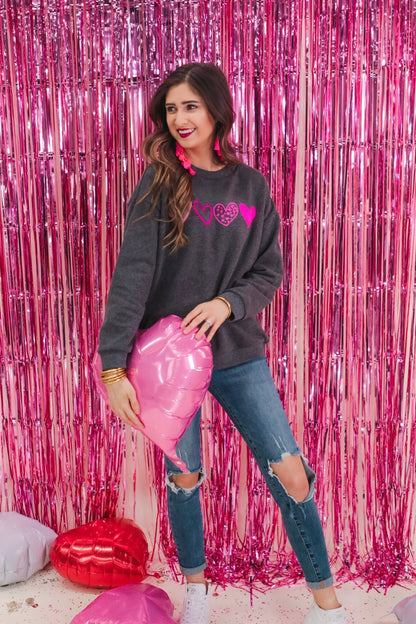 Sweetheart Patch Sweatshirt